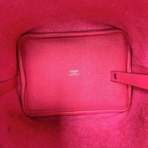 NEW Hermes Monochrome Picotin 18 Rose Mexico Clemence Pink Hardware. - Picture 5 of 6